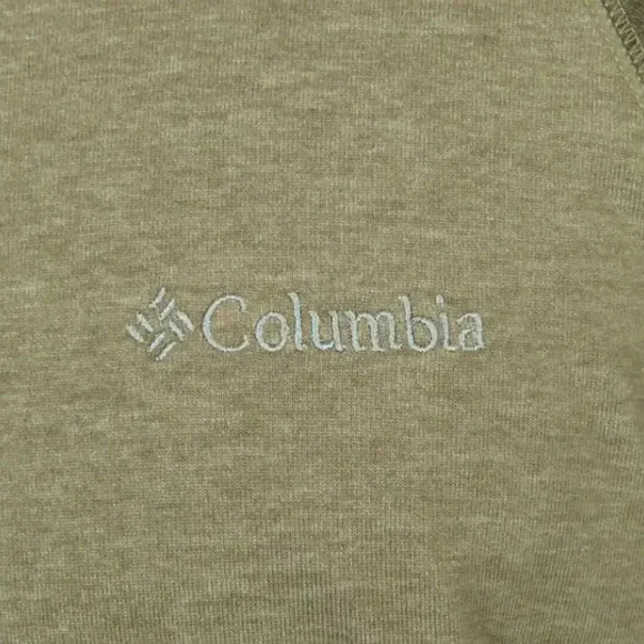 Columbia Men's Long Sleeve Raglan Tee Sage Heather XL - Picture 4 of 10